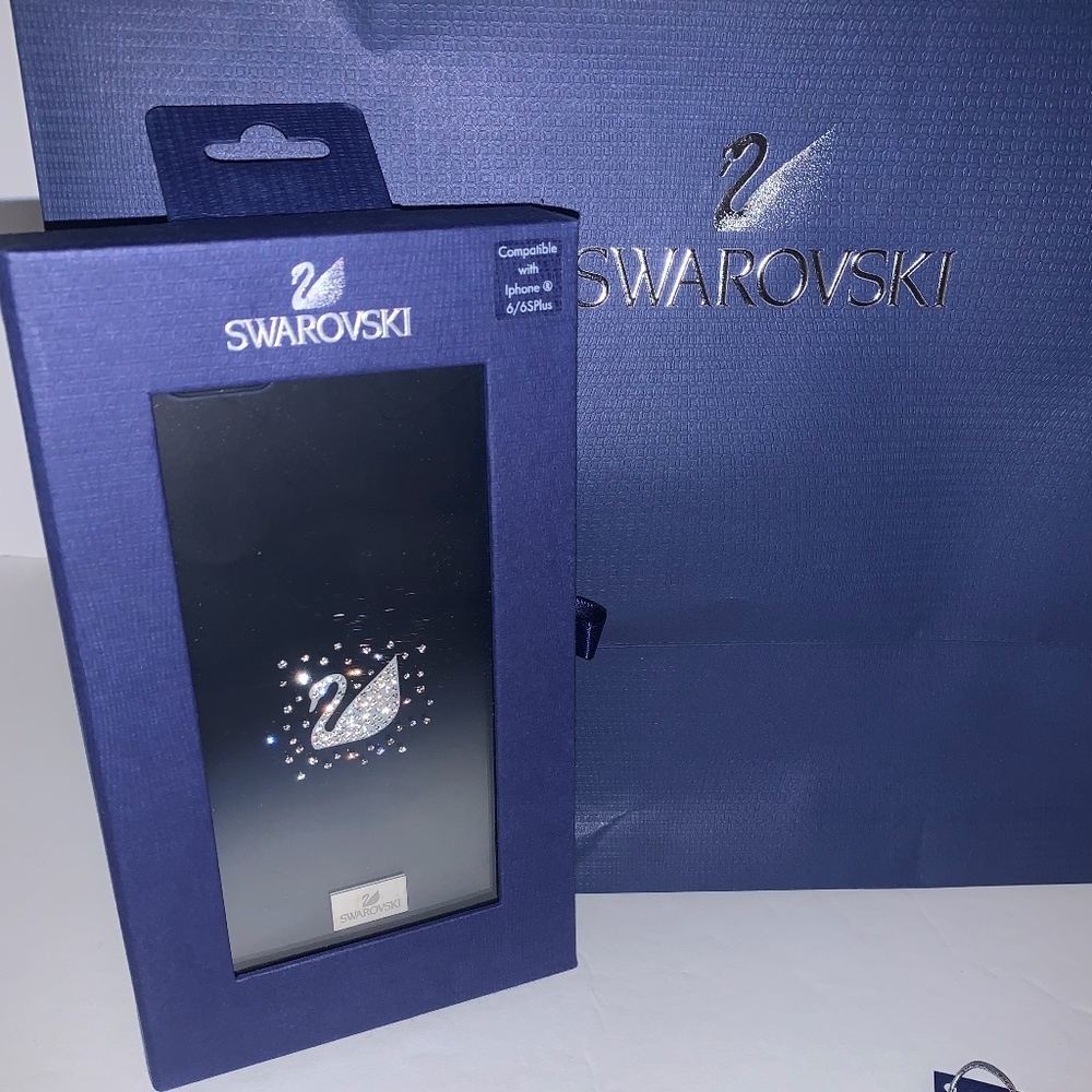 SWAROVSKI CRYSTAL CLEAR SWAN IPHONE 6/6SPLUS CASE